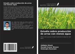 Estudio sobre producción de arroz con menos agua - Ghosh, Uddipta; Biswas, Ranajit Kumar; Banerjee, Debargha