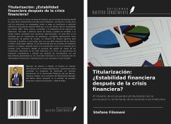 Titularización: ¿Estabilidad financiera después de la crisis financiera? - Filomeni, Stefano