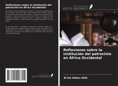 Reflexiones sobre la institución del patrocinio en África Occidental - Sehi, Bi Kie Odilon