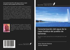 Caracterización del agua de la capa freática del pueblo de kamimbi . - Kyanda Kaboza, Isaac; Waluwa, Juclon