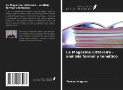 Cover Le Magazine Littéraire - análisis formal y temático