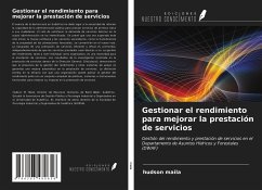 Gestionar el rendimiento para mejorar la prestación de servicios - Maila, Hudson