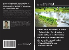 Efecto de la aplicación al suelo y foliar de Fe, Zn y B sobre el crecimiento, el rendimiento y los atributos de rendimiento del arroz(Oryza sativa L.) - Singh, Vijay Prakash; Singh, Shashank Shekhar; Singh, Ram Pratap