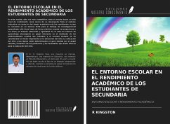 Cover EL ENTORNO ESCOLAR EN EL RENDIMIENTO ACADÉMICO DE LOS ESTUDIANTES DE SECUNDARIA