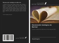 Cover Declaración teológica de Barmer