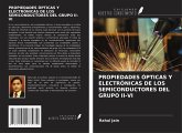 PROPIEDADES ÓPTICAS Y ELECTRÓNICAS DE LOS SEMICONDUCTORES DEL GRUPO II-VI