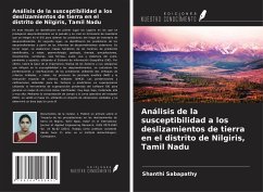 Análisis de la susceptibilidad a los deslizamientos de tierra en el distrito de Nilgiris, Tamil Nadu - Sabapathy, Shanthi