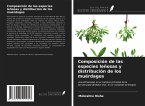 Composición de las especies leñosas y distribución de los muérdagos