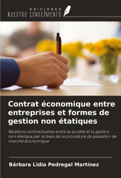 Cover Contrat économique entre entreprises et formes de gestion non étatiques