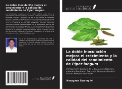 La doble inoculación mejora el crecimiento y la calidad del rendimiento de Piper longum - swamy M, Narayana