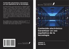 Contenido electrónico: Garantizar un uso equitativo de la tecnología - S., Janaki; N., Devaki