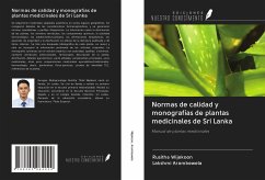 Normas de calidad y monografías de plantas medicinales de Sri Lanka - Wijekoon, Rusitha; Arambewela, Lakshmi