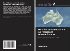 Posición de Australia en las relaciones internacionales - Kollár, Matú¿