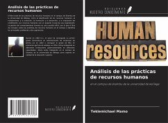 Análisis de las prácticas de recursos humanos - Mamo, Teklemichael
