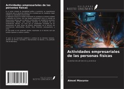 Actividades empresariales de las personas físicas - Maxurov, Alexei