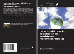 Cover Impactos del cambio climático en los ecosistemas hidrometeorológicos