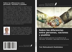 Sobre las diferencias entre personas, naciones y pueblos - Radzhabow, Toir Mahsudowich