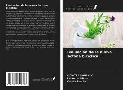 Evaluación de la nueva lactona bicíclica - Kaushik, Vichitra; Lal Khosa, Ratan; Parcha, Versha