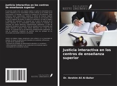 Justicia interactiva en los centros de enseñanza superior - Ali Al-Baher, Ibrahim