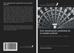 Cover Una reevaluación positivista de la revisión judicial