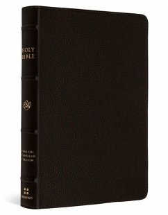 Cover ESV Compact Bible (Buffalo Leather, Deep Brown)