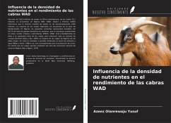 Influencia de la densidad de nutrientes en el rendimiento de las cabras WAD - Yusuf, Azeez Olanrewaju
