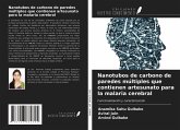 Nanotubos de carbono de paredes múltiples que contienen artesunato para la malaria cerebral