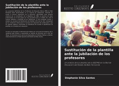 Sustitución de la plantilla ante la jubilación de los profesores - Silva Santos, Stephanie