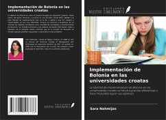 Implementación de Bolonia en las universidades croatas - Nahmijas, Sara