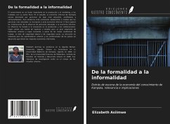 De la formalidad a la informalidad - Asiimwe, Elizabeth