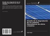 Estudio de la degradación de los módulos fotovoltaicos de silicio cristalino