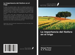 La importancia del fósforo en el trigo - Patel, Dimpal; Pavaya, R. P.