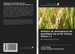 Análisis de divergencia de genotipos de arroz (Oryza sativa L.) - Umate, Sunil; Shaikh Noor, Shaikh Ashphak