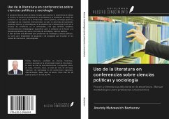 Uso de la literatura en conferencias sobre ciencias políticas y sociología - Bazhenov, Anatoly Matveevich
