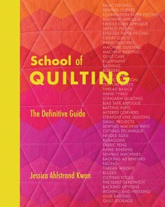 Cover School of Quilting (with Lay-Flat Binding)