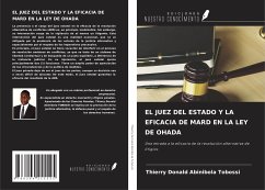 EL JUEZ DEL ESTADO Y LA EFICACIA DE MARD EN LA LEY DE OHADA - Tobossi, Thierry Donald Abinibola