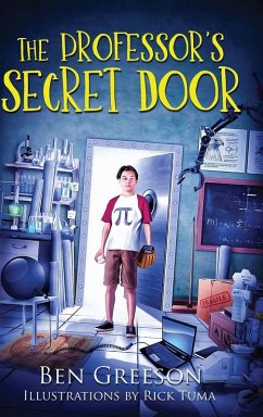 Cover THE PROFESSOR'S SECRET DOOR (Dyslexic Font)
