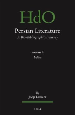 Cover Persian Literature, a Bio-Bibliographical Survey
