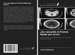 ¿Se concedió el Premio Nobel por error? - Balthazar, Enock