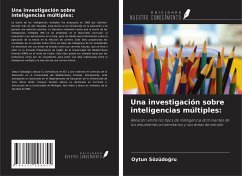 Una investigación sobre inteligencias múltiples: - Sözüdo¿ru, Oytun