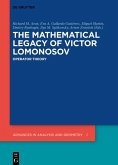 The Mathematical Legacy of Victor Lomonosov (eBook, ePUB)