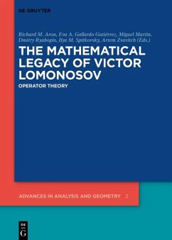 Cover The Mathematical Legacy of Victor Lomonosov (eBook, ePUB)