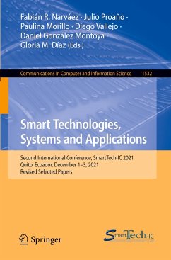 Smart Technologies, Systems and Applications