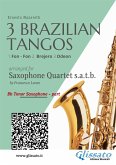 Tenor Sax: 3 Brazilian Tangos for Saxophone Quartet (fixed-layout eBook, ePUB)