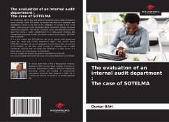 The evaluation of an internal audit department : The case of SOTELMA - Bah, Oumar