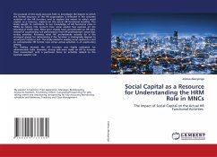 Social Capital as a Resource for Understanding the HRM Role in MNCs