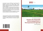 Analyse des Dispositifs d'Accompagnement à l'Entrepreneuriat Agricole