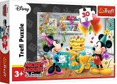 Geburtstagsfeier Mickey & Minnie (Kinderpuzzle)