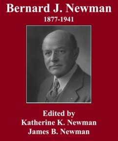 Cover Bernard J. Newman 1877 to 1941 (eBook, ePUB)