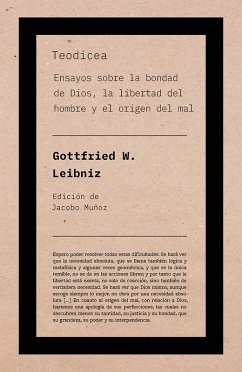 Teodicea (eBook, ePUB) - Leibniz, Gottfried W.